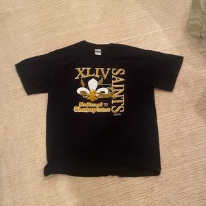 Saints super bowl shirt